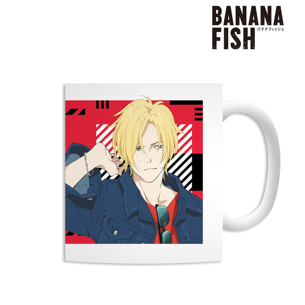 『BANANA FISH』描き下ろしイラスト アッシュ・リンクス デニムver. マグカップ