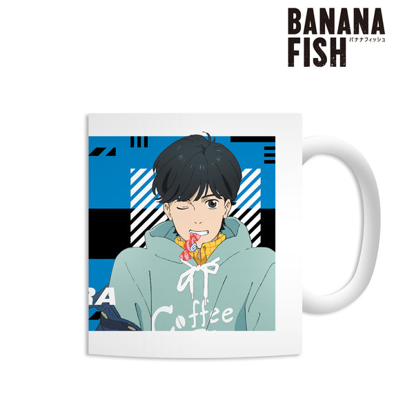 『BANANA FISH』描き下ろしイラスト 奥村英二 デニムver. マグカップ