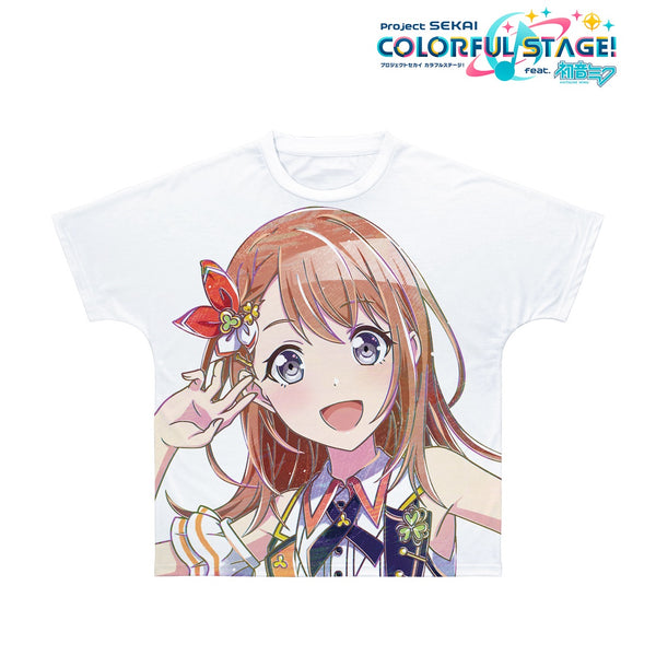 『プロジェクトセカイ カラフルステージ! feat. 初音ミク』花里みのり Ani-Art フルグラフィックTシャツ