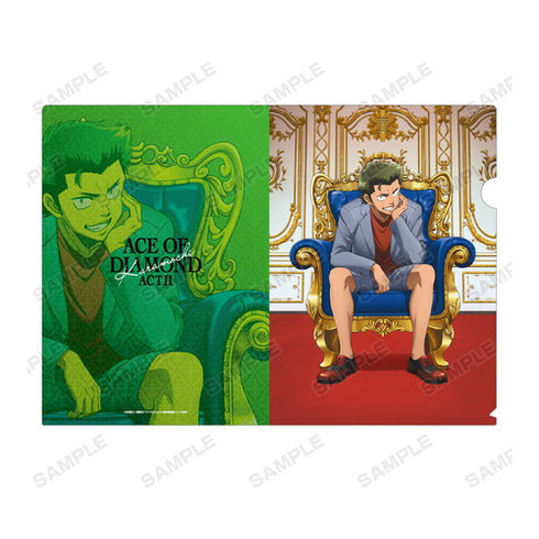 《钻石王牌 actⅡ》全新绘制插画 仓持洋一 玉座版 透明文件夹