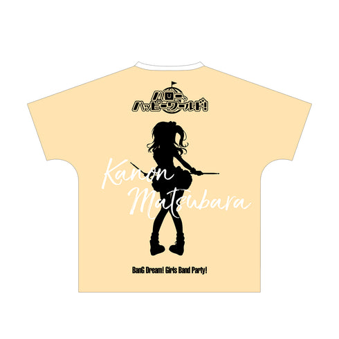 『バンドリ! ガールズバンドパーティ!』松原 花⾳ Ani-Art フルグラフィックTシャツ vol.3