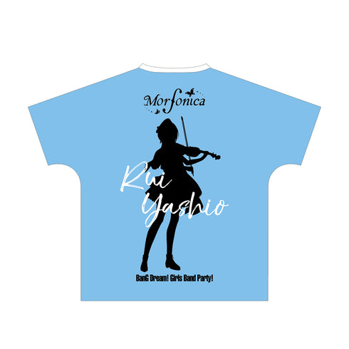 『バンドリ! ガールズバンドパーティ!』⼋潮 瑠唯 Ani-Art フルグラフィックTシャツ vol.3