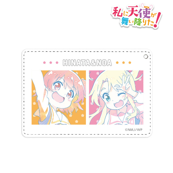『私に天使が舞い降りた!』星野ひなた&姫坂乃愛 Ani-Art 1ポケットパスケース