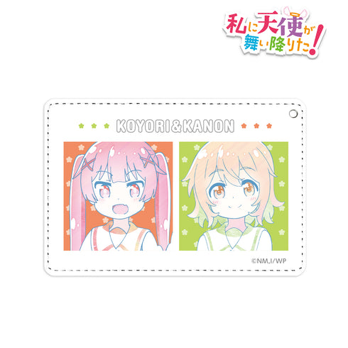 『私に天使が舞い降りた!』種村小依&小之森夏音 Ani-Art 1ポケットパスケース