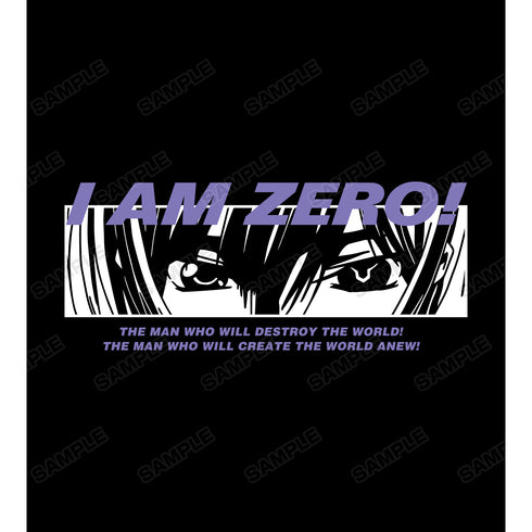 『コードギアス 反逆のルルーシュ』「私はゼロ!」 Tシャツ(メンズ/レディース)