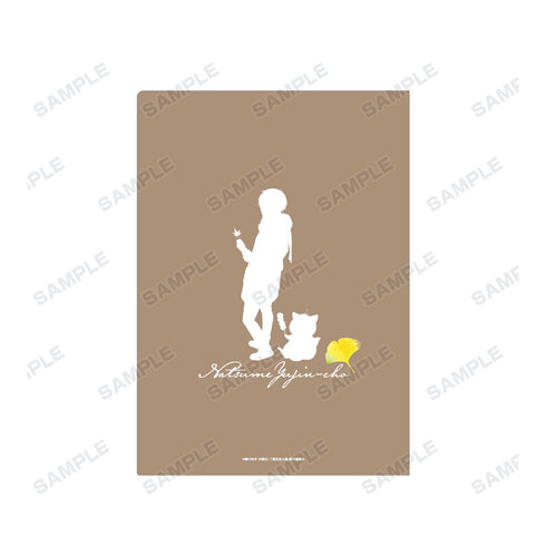 『夏目友人帳』描き下ろしイラスト 夏目貴志&ニャンコ先生 紅葉狩りver. クリアファイル