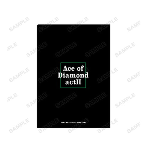 『ダイヤのA actⅡ』倉持洋一 Ani-Art 第2弾 クリアファイル