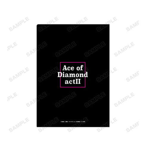 『ダイヤのA actⅡ』小湊春市 Ani-Art 第2弾 クリアファイル