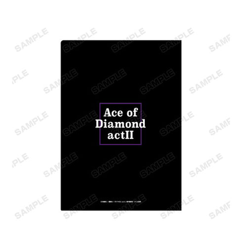 『ダイヤのA actⅡ』轟雷市 Ani-Art 第2弾 クリアファイル