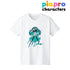 『ピアプロキャラクターズ』描き下ろしイラスト 初音ミク バンドver. Art by tarou2 Tシャツ(メンズ / レディース)