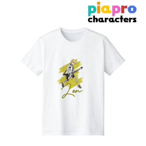 『ピアプロキャラクターズ』描き下ろしイラスト 鏡音レン バンドver. Art by tarou2 Tシャツ(メンズ / レディース)