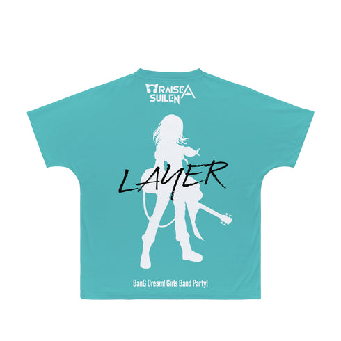『バンドリ! ガールズバンドパーティ!』レイヤ Ani-Art 第4弾 フルグラフィックTシャツ