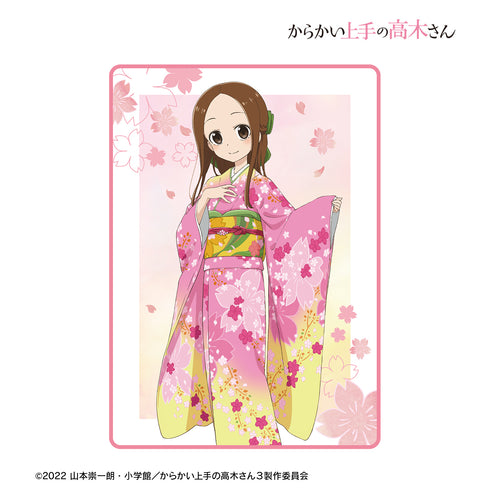 『からかい上手の高木さん』描き下ろしイラスト 高木さん 桜和装ver. ブランケット
