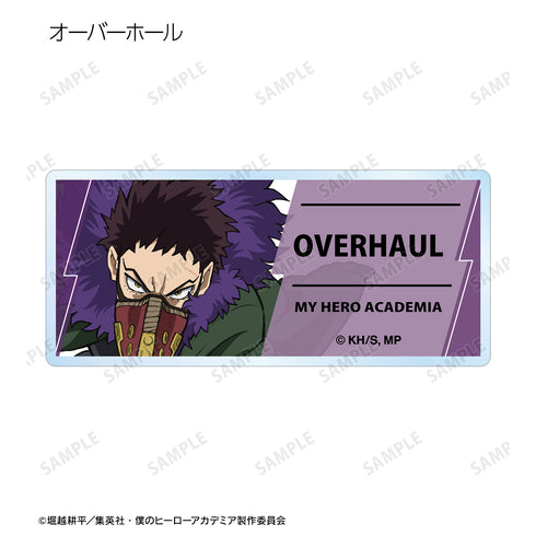 『僕のヒーローアカデミア』トレーディングアクリルネームプレート ver.A(全10種) BOX