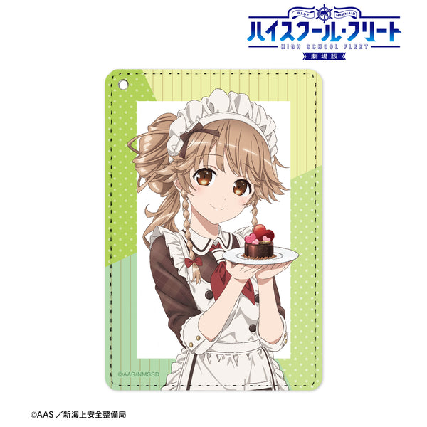 "High School Fleet: The Movie" Original Illustration: Sachiko Nasa Valentine's Day Ver. 1-Pocket Pass Case