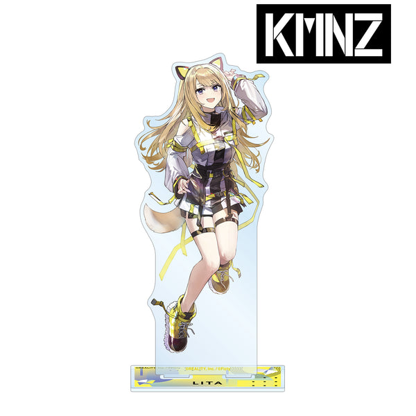 『KMNZ』緜先生 描き下ろしイラスト LITA タクティカルファッションver. 特大アクリルスタンド