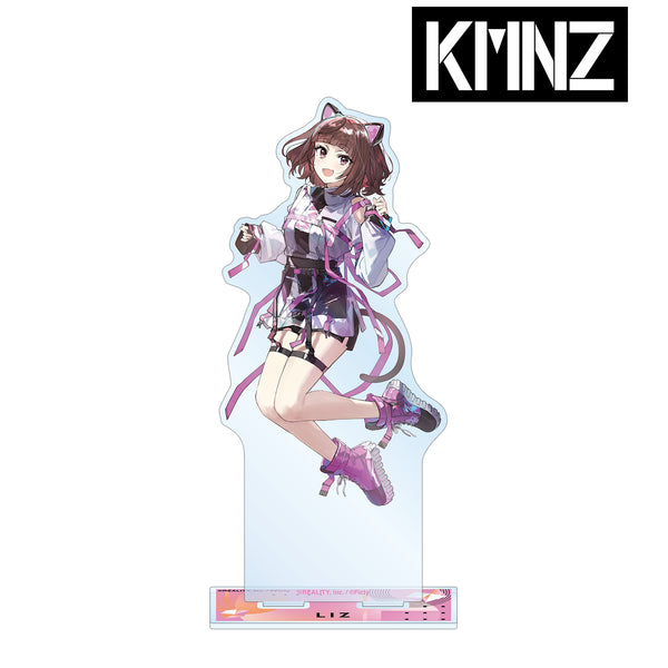 『KMNZ』緜先生 描き下ろしイラスト LIZ タクティカルファッションver. BIGアクリルスタンド