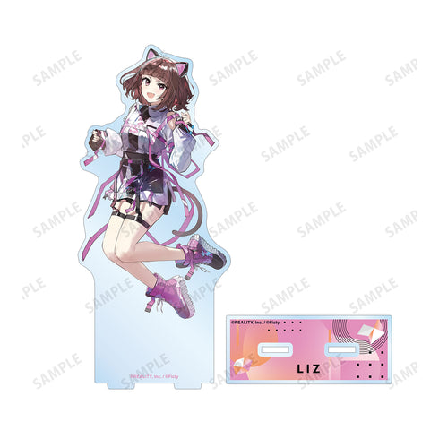 『KMNZ』緜先生 描き下ろしイラスト LIZ タクティカルファッションver. BIGアクリルスタンド