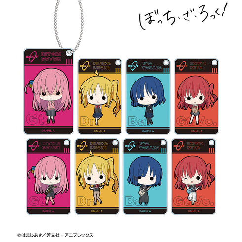 『ぼっち・ざ・ろっく!』トレーディング TINY スクエアアクリルキーホルダー(全8種) BOX