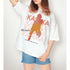 『VESPERBELL』緜先生 描き下ろしイラスト カスカ タクティカルファッションver. BIGシルエットTシャツ