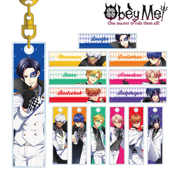 『Obey Me!』描き下ろしイラスト バレンタイン怪盗ver. トレーディングスティックアクリルキーホルダー(全14種) BOX