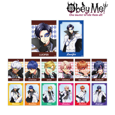 『Obey Me!』描き下ろしイラスト バレンタイン怪盗ver. トレーディングアクリルカード(全14種) BOX