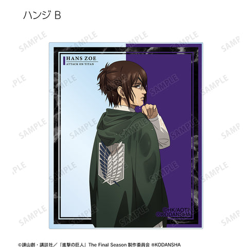 『進撃の巨人』描き下ろしイラスト 戦う背中ver. トレーディングアクリルカード (全8種) BOX