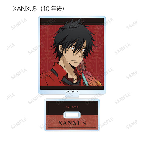 "The Hitman Reborn!" Original Illustration: Color Shirt Ver. Trading Acrylic Stands (8 Varieties) Box Set