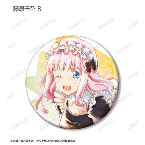 『かぐや様は告らせたい-ファーストキッスは終わらない-』トレーディング 描き下ろしイラスト Ani-Art aqua label マット⽸バッジ(全13種)BOX