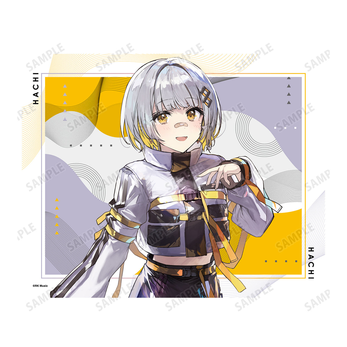 HACHI』緜先生 描き下ろしイラスト HACHI タクティカルファッションver 