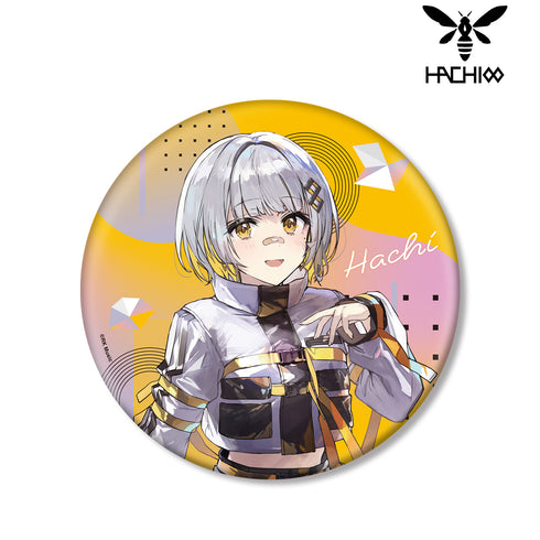 『HACHI』緜先生 描き下ろしイラスト HACHI タクティカルファッションver. BIG缶バッジ
