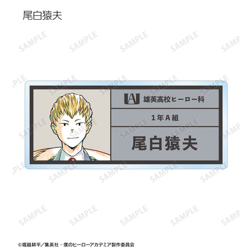 『僕のヒーローアカデミア』トレーディング Ani-Art 第4弾 vol.2 アクリルネームプレート ver.B(全11種) BOX