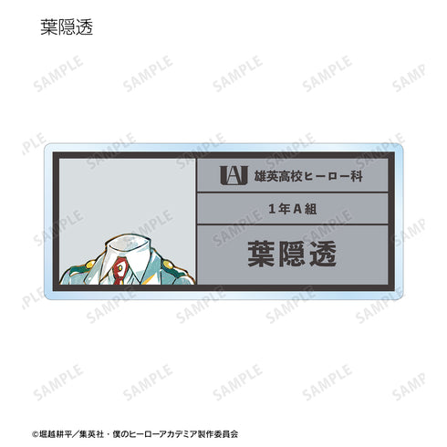 『僕のヒーローアカデミア』トレーディング Ani-Art 第4弾 vol.2 アクリルネームプレート ver.B(全11種) BOX