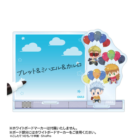 『爆走兄弟レッツ&ゴー!!』ブレット&ミハエル&カルロ POPOON アクリルメモスタンド