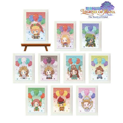 『聖剣伝説 Legend of Mana -The Teardrop Crystal-』トレーディング POPOON ミニアートフレーム(全10種) BOX