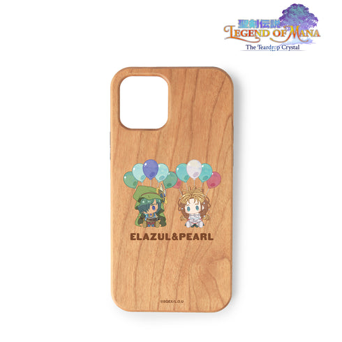 『聖剣伝説 Legend of Mana -The Teardrop Crystal-』瑠璃&真珠姫 POPOON ウッドiPhoneケース
