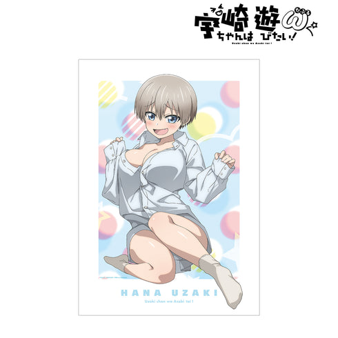 『宇崎ちゃんは遊びたい!ω』宇崎花 A3マット加⼯ポスター