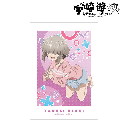 『宇崎ちゃんは遊びたい!ω』宇崎柳 A3マット加⼯ポスター