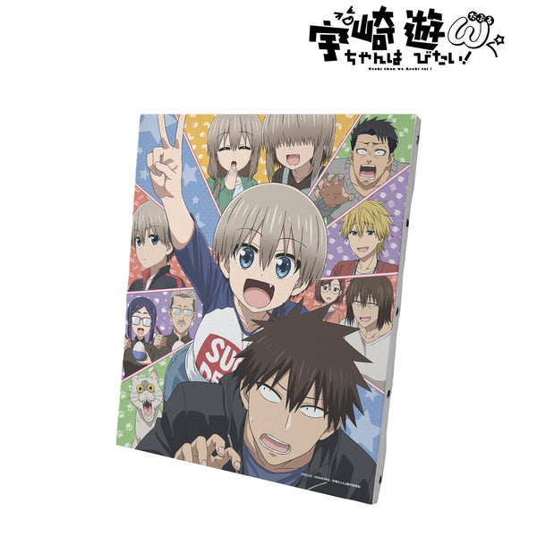 『宇崎ちゃんは遊びたい!ω』キービジュアル キャンバスボード