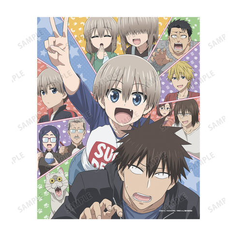 『宇崎ちゃんは遊びたい!ω』キービジュアル キャンバスボード