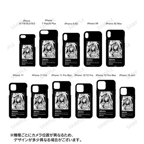 『オーバーロード』アルベド 箔プリントiPhoneケース