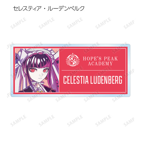 『ダンガンロンパ1・2 Reload』トレーディング Ani-Art clear label アクリルネームプレート ver.B(全8種) BOX