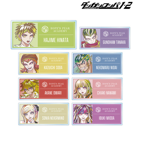 『ダンガンロンパ1・2 Reload』トレーディング Ani-Art clear label アクリルネームプレート ver.C(全8種) BOX