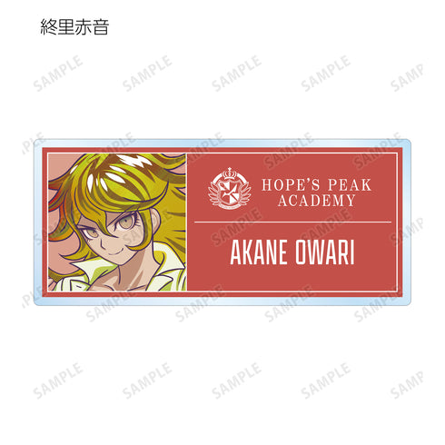『ダンガンロンパ1・2 Reload』トレーディング Ani-Art clear label アクリルネームプレート ver.C(全8種) BOX