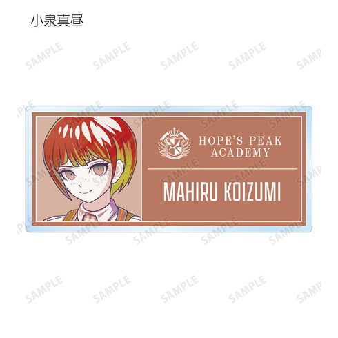 『ダンガンロンパ1・2 Reload』トレーディング Ani-Art clear label アクリルネームプレート ver.D(全8種) BOX