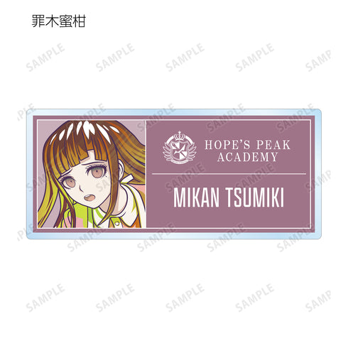 『ダンガンロンパ1・2 Reload』トレーディング Ani-Art clear label アクリルネームプレート ver.D(全8種) BOX
