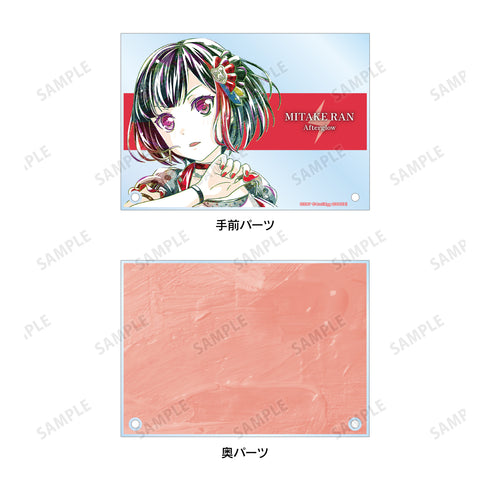 『バンドリ! ガールズバンドパーティ!』美竹蘭 Ani-Art 第4弾 ダブルアクリルパネル