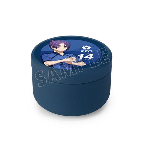 TVアニメ『ブルーロック』 描き下ろしイラスト 御影 玲王 試合前の準備中ver. プチ缶ケース