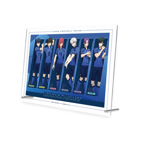 TVアニメ『ブルーロック』 描き下ろしイラスト 集合 試合前の準備中ver. A4アクリルパネル