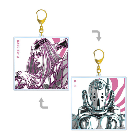 アニメ『ジョジョの奇妙な冒険 ストーンオーシャン』 ナルシソ・A&D・D Ani-Art BLACK LABEL 両面BIGアクリルキーホルダー